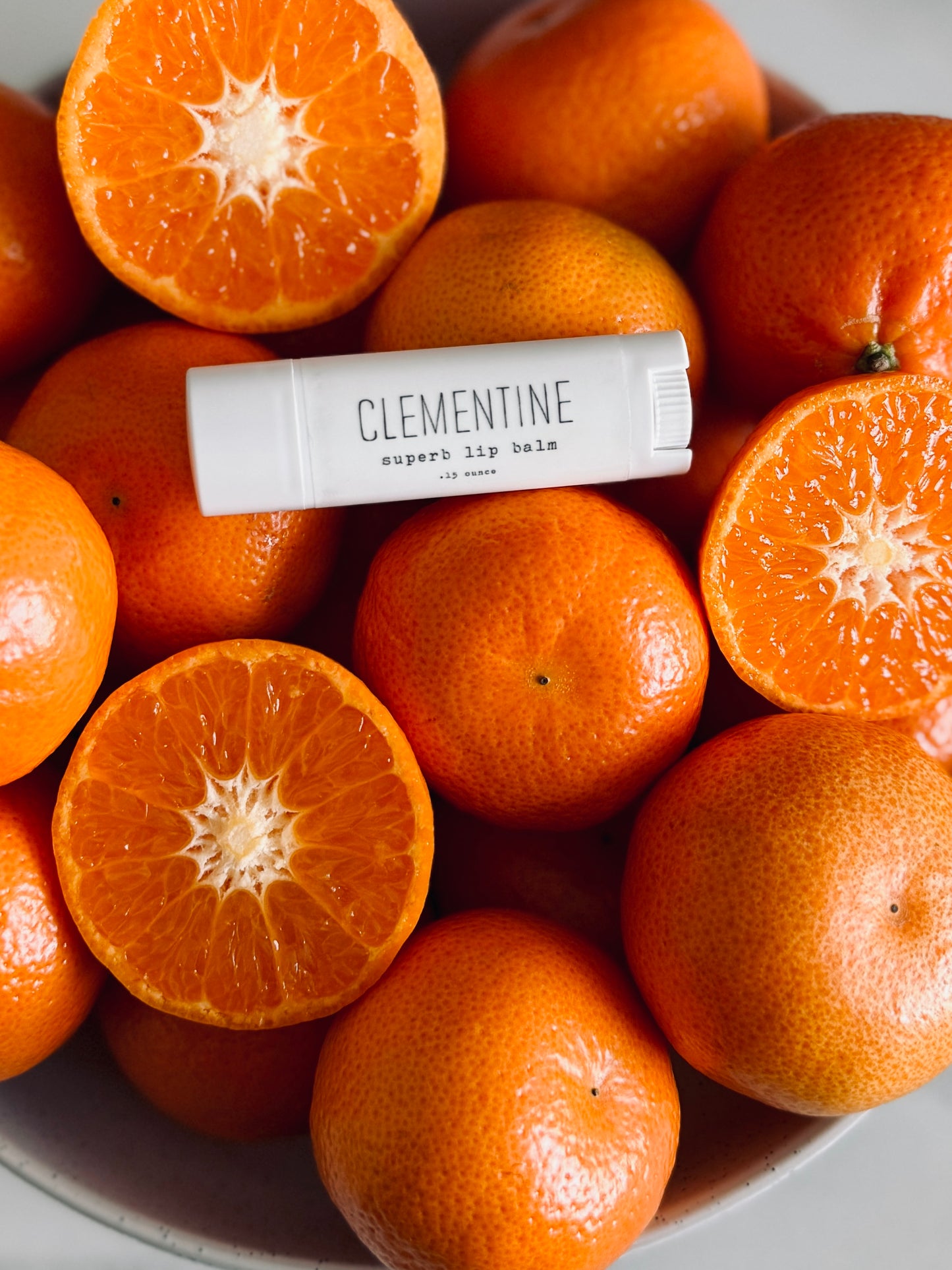 Clementine Lip Balm